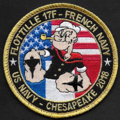 17 F  - French Navy - Chesapeake 2018