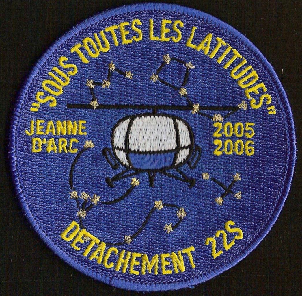 22 S - Détachement Jeanne d'Arc 2005-2006 - mod 1
