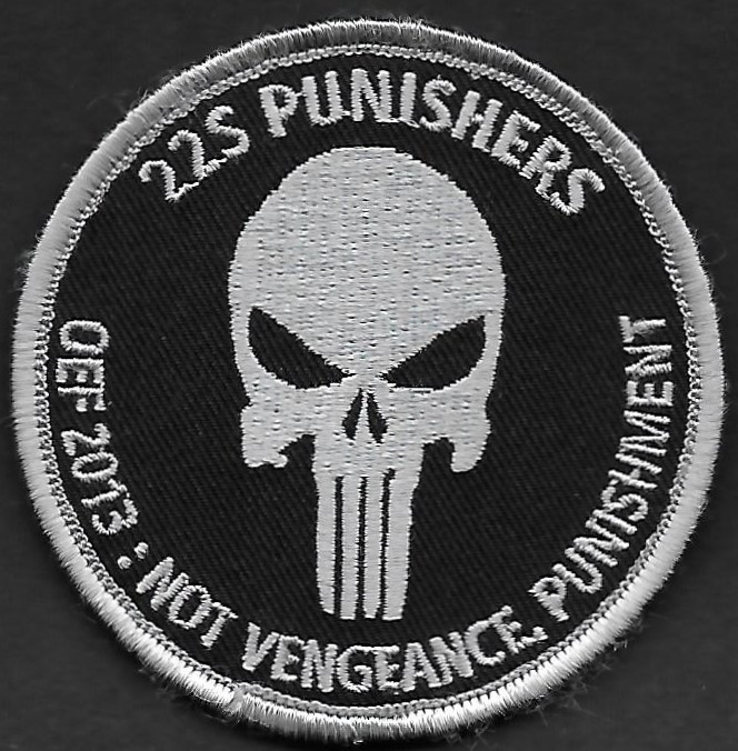 22 S - Punisher - OEF 2013 - Not vengeance Punishment