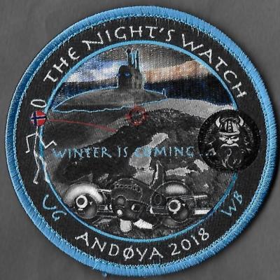 23 F - ATL 2 - WB - UG - Andoya 2018 The Night's Watch - wineer is coming