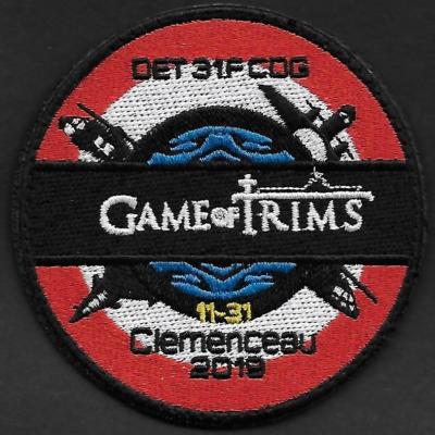 31 F - Det PA CDG - Clemenceau 2019 - Game of Trims - numéroté