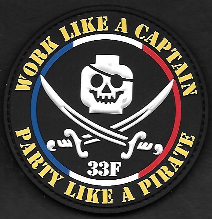 33 F - Work like a captain - Party like a pirate