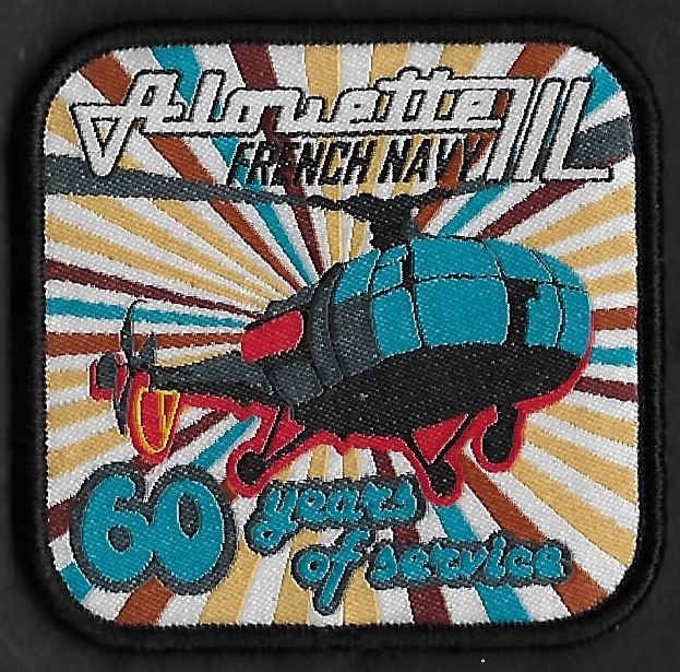 34 F - Alouette III French Navy - 60 years of service