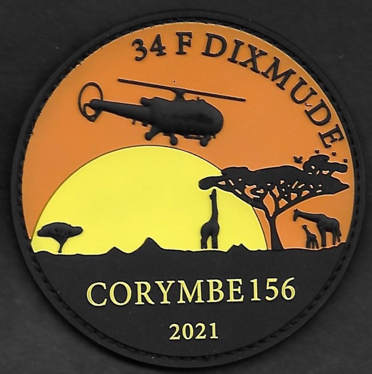34 F - DET Dixmude - Corymbe 156