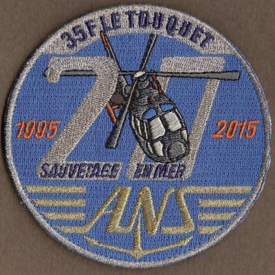 35 F - DET TOUQUET - 1995 - 2015 - 20 ans - sauvetage en mer - mod 2