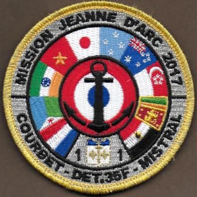 35 F - Détachement Mission Jeanne d'Arc 2017 - Numéroté