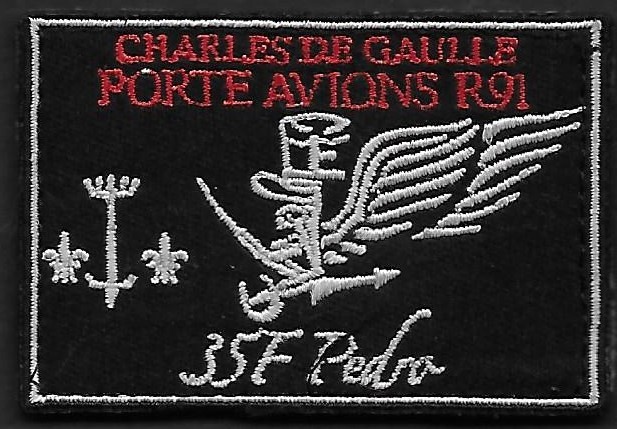 35F - Dauphin PEDRO - Porte-avions R91  - Charles de Gaulle - mod 2