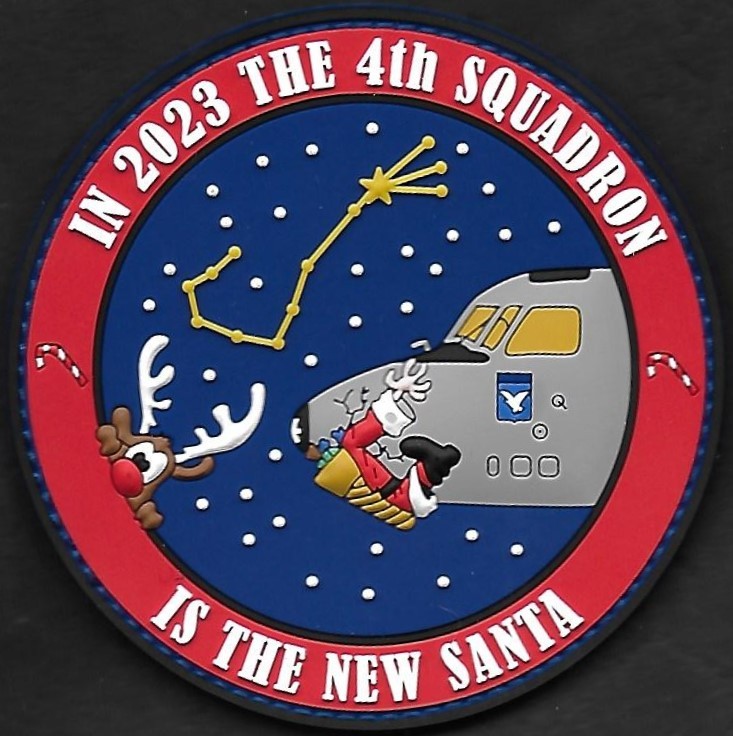4 F - In 2023 the 4th Squadron is the new santa