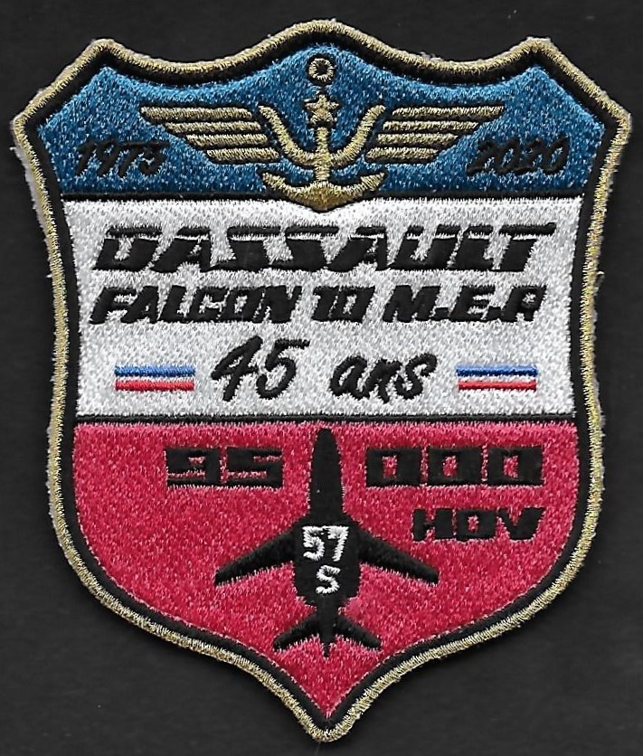 57 S - Dassault Falcon 10 Mer - 1975 - 2020 - 45 ans - 95000 HDV