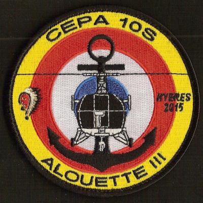 CEPA - 10S - Hyères 2015 - Alouette III