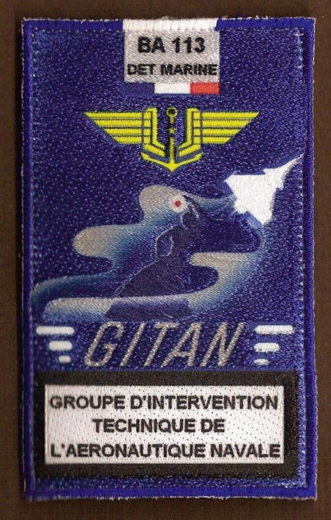 DET Marine BA 113 - Gitan - Groupe d'intervention Technique de l'aéronautique Navale