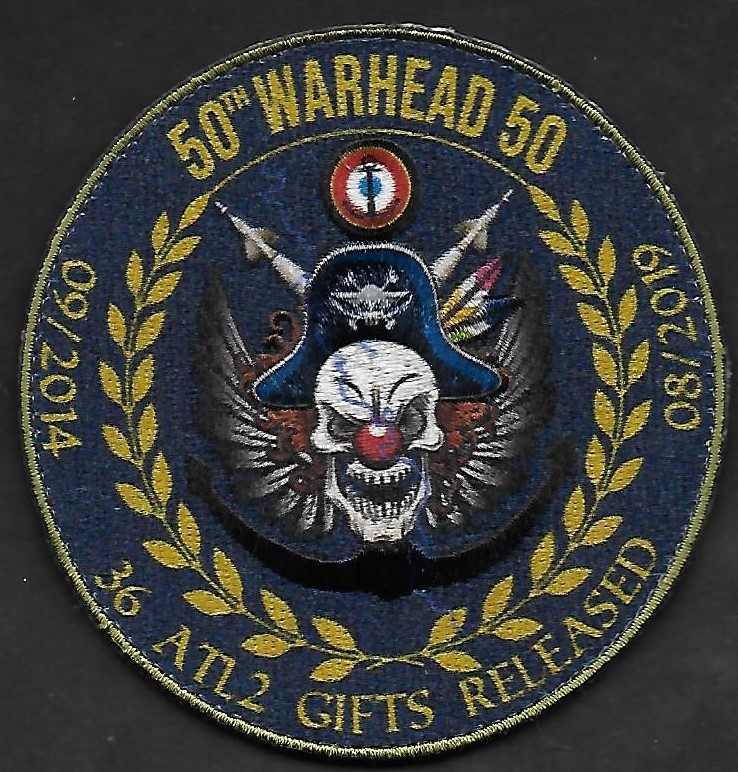 Opération Barkhane - 09_2014 - 08_2019 - 50th Warhead 50 - 36 Atl2 Gifts released