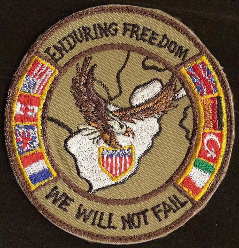 Opération Enduring Freedom - We will not fail - mod 1