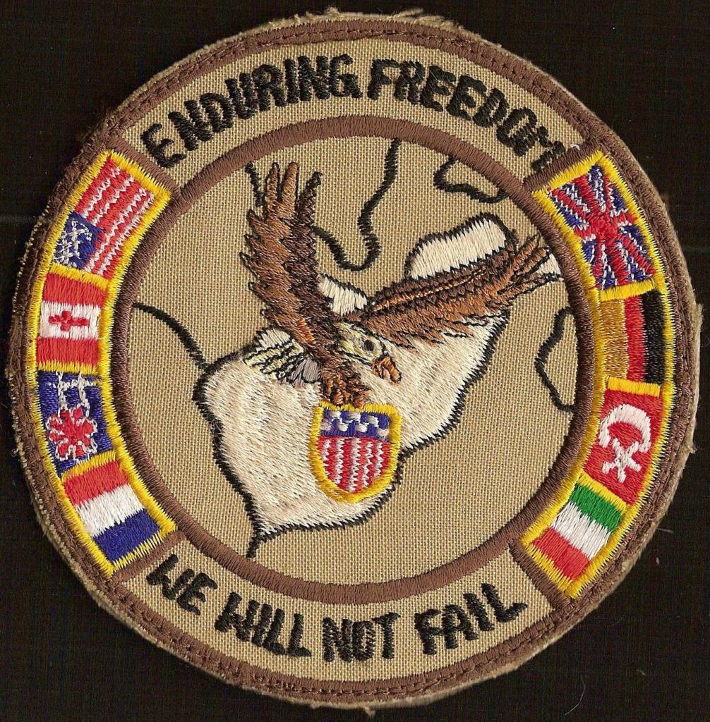 Opération Enduring Freedom - We will not fail - mod 2