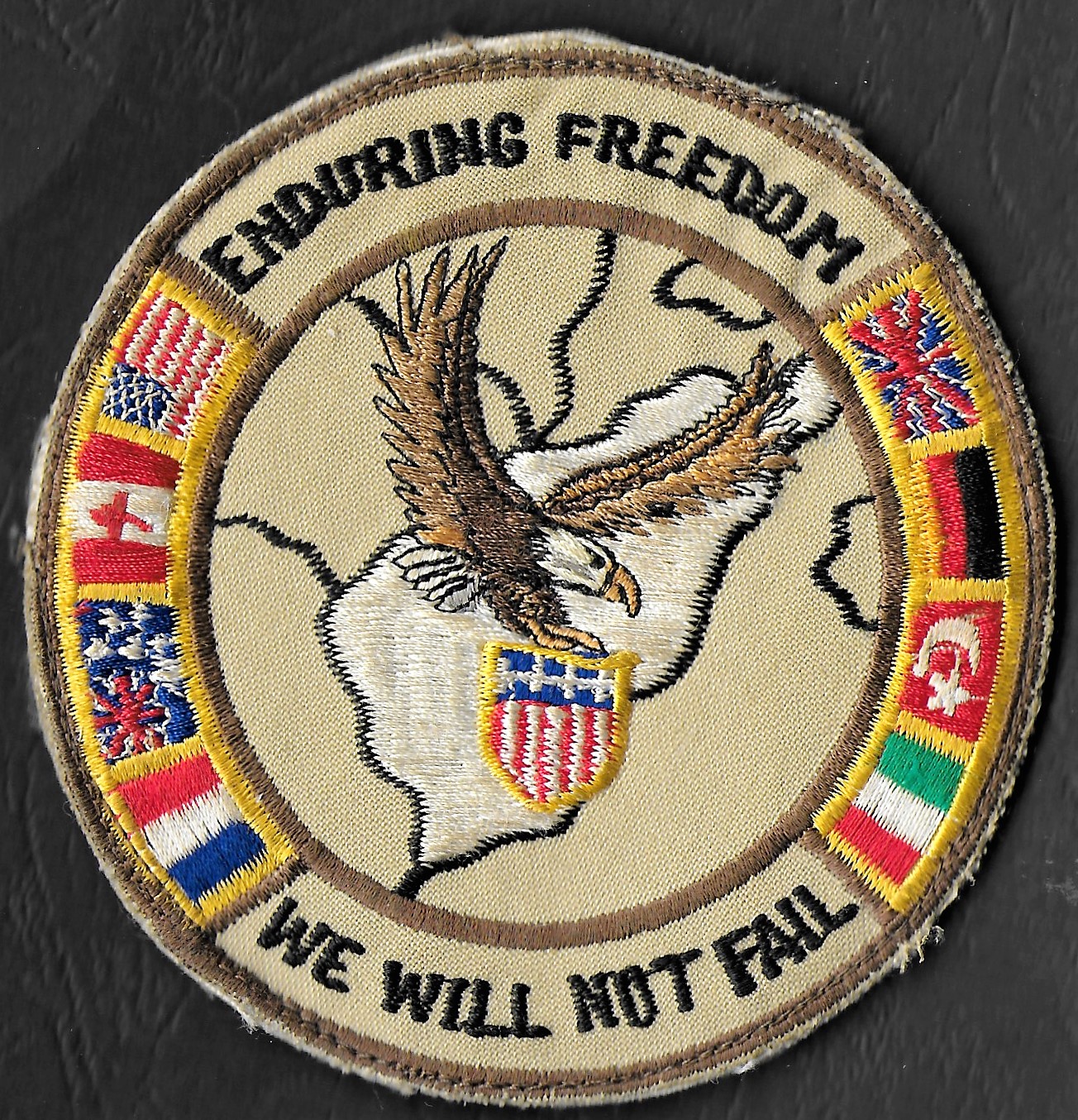Opération Enduring Freedom - We will not fail - mod 5