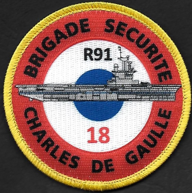 PA Charles de Gaulle - Brigade Sécurité - mod 6