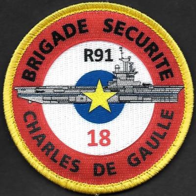 PA Charles de Gaulle - Brigade Sécurité - mod 8