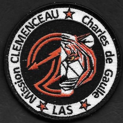 PA Charles de Gaulle - Service LAS - Mission Clemenceau