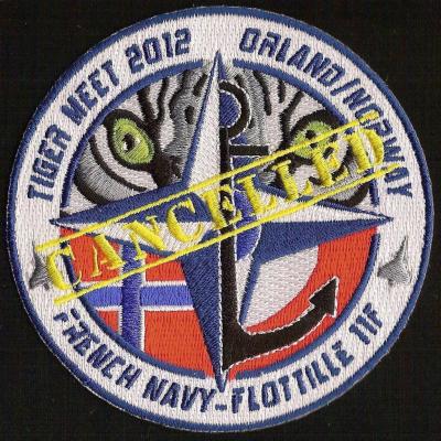 11 F - NTM 2012 - Orland - Norway - French navy - canceled