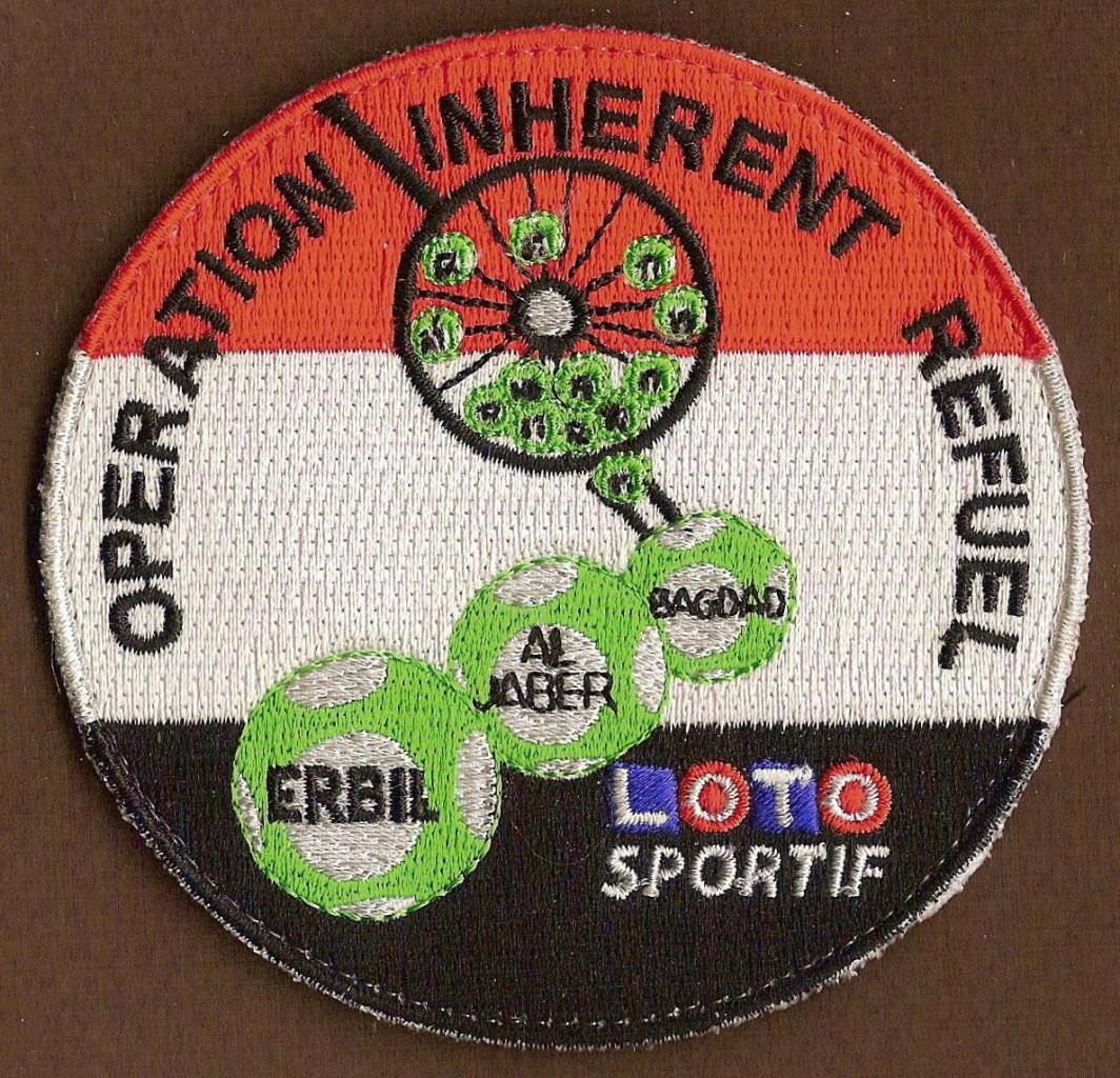 11 F - Opération Inherent Refuel - loto sportif