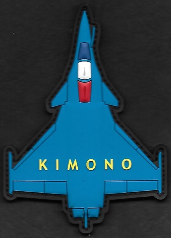 11 F - Silhouette Rafale  - Kimono - Ponev