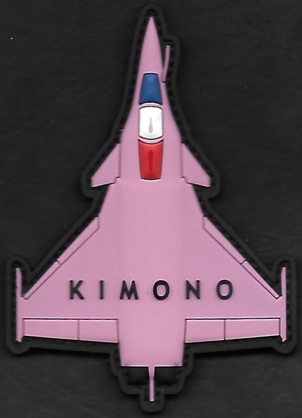 11 F - Silhouette Rafale  - Kimono - Rose