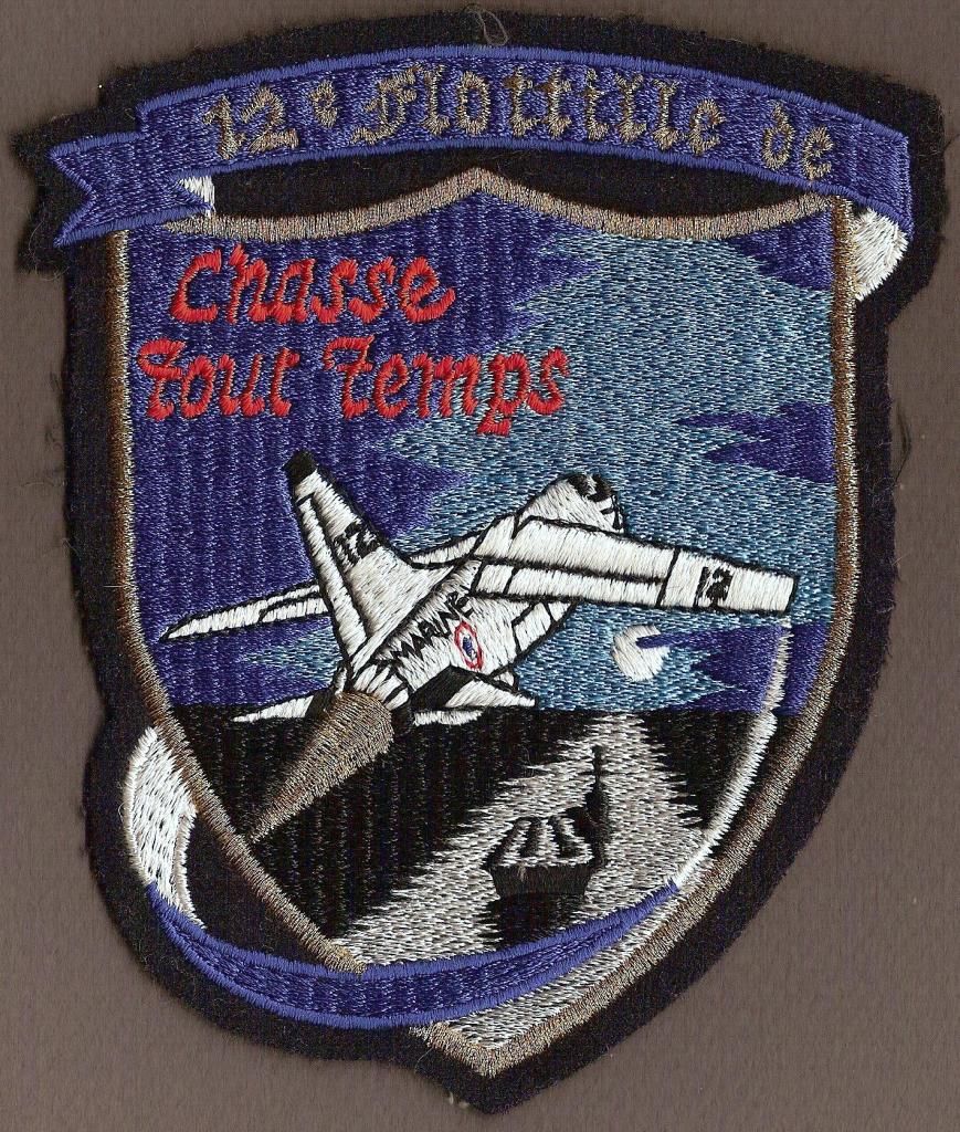 12 F -  12e  Flottille de Chasse tout temps - mod 4