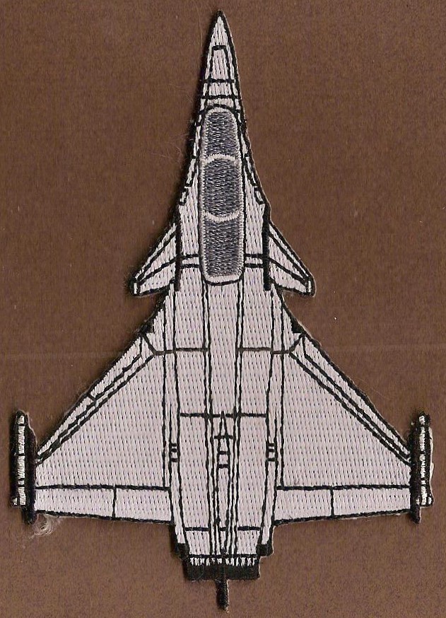 12 F - Silhouette Rafale - Patronymique - mod 1 - vierge