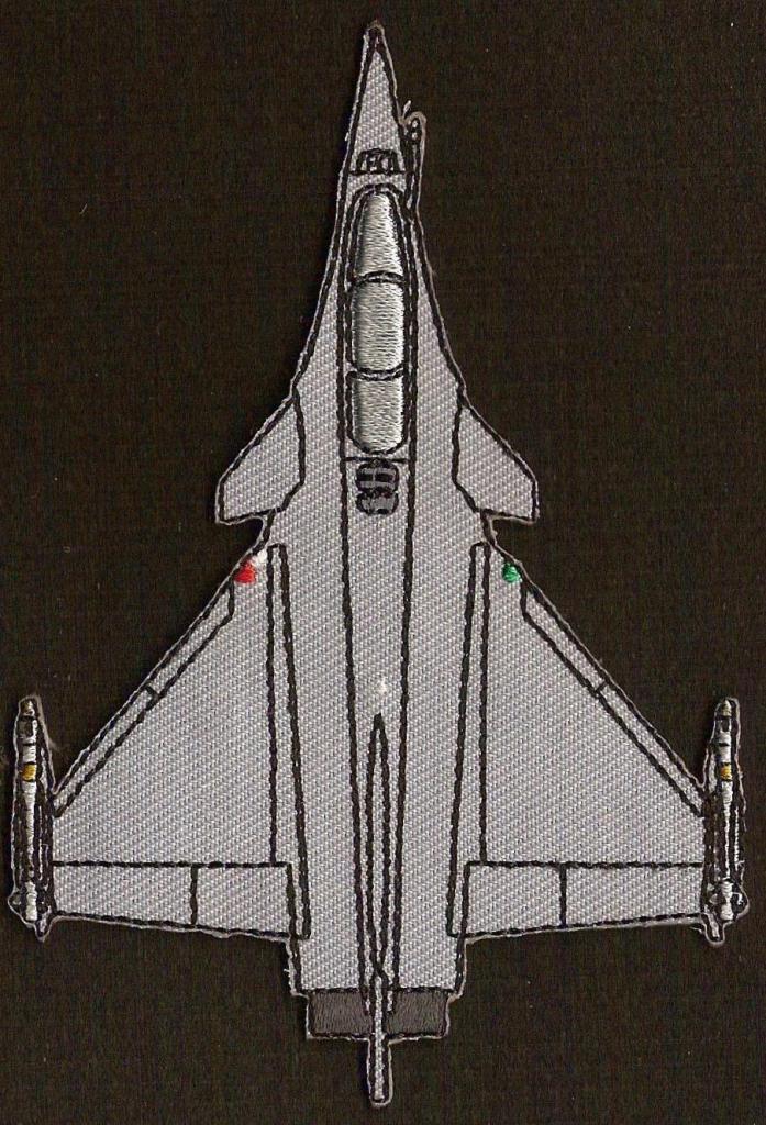 12 F - Silhouette Rafale - Patronymique - mod 2 - vierge