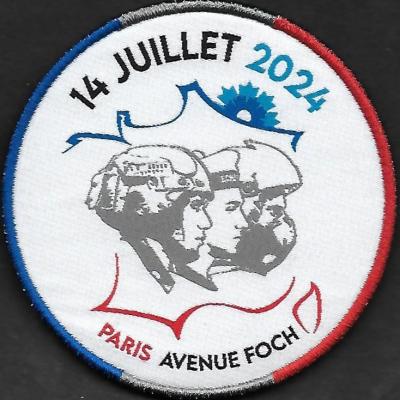 14 Juillet 2024 - Paris - Avenue Foch