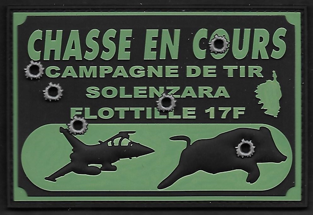 17 F - campagne de tir Solenzara 2023 - chasse en cours