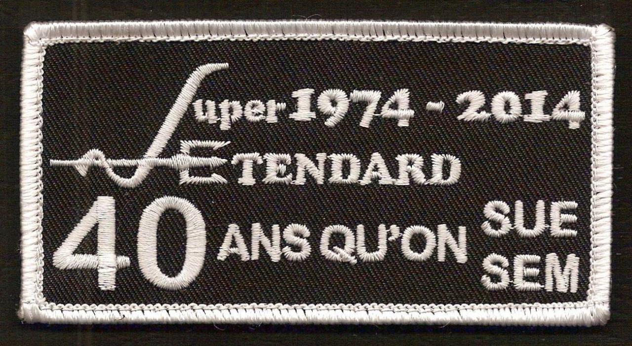 1974-2014 - 40 ans qu'on SUE - 40 ans qu'on SEM - patro