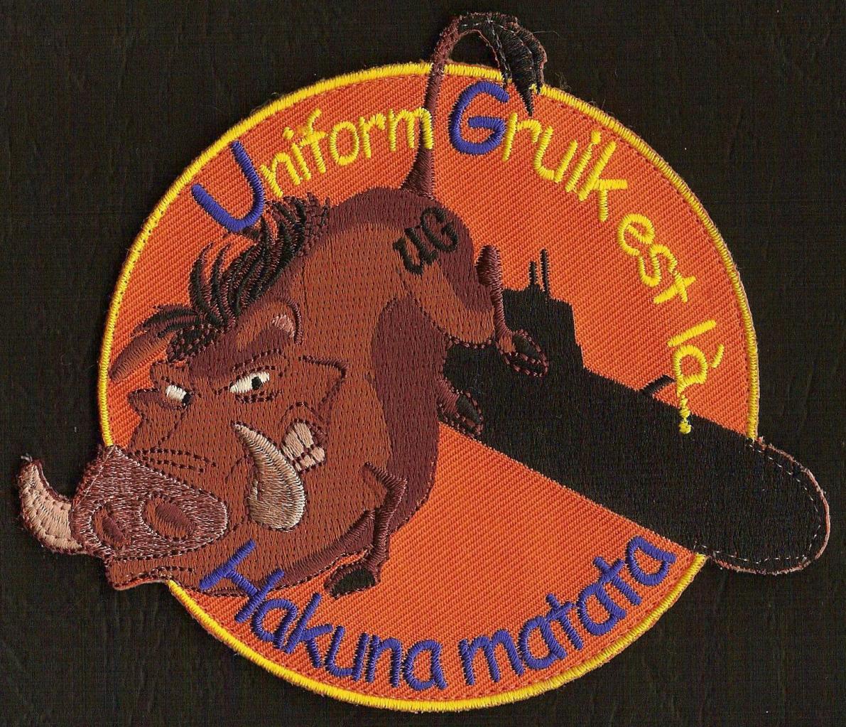 21 F - ATL 2 - UG - Uniform Gruik est là - Hakuna matata