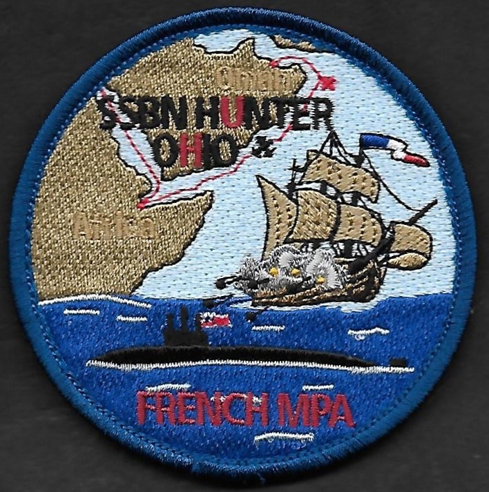 21 F - ATL 2 - UH - SSBN HUNTER OHIO - French MPA