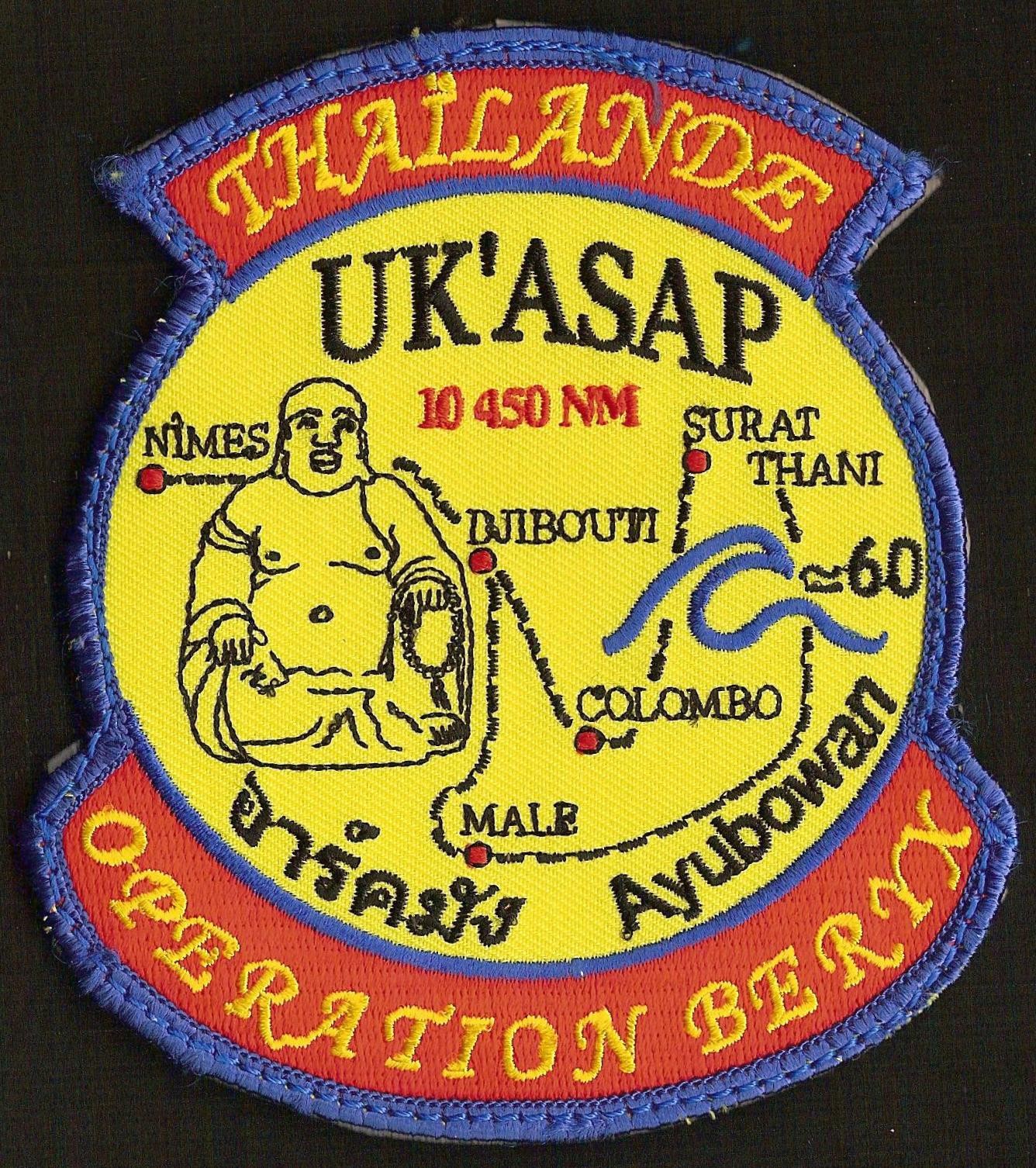 21 F - ATL 2 - UK - UK'ASAP - Opération Beryx - Thailande