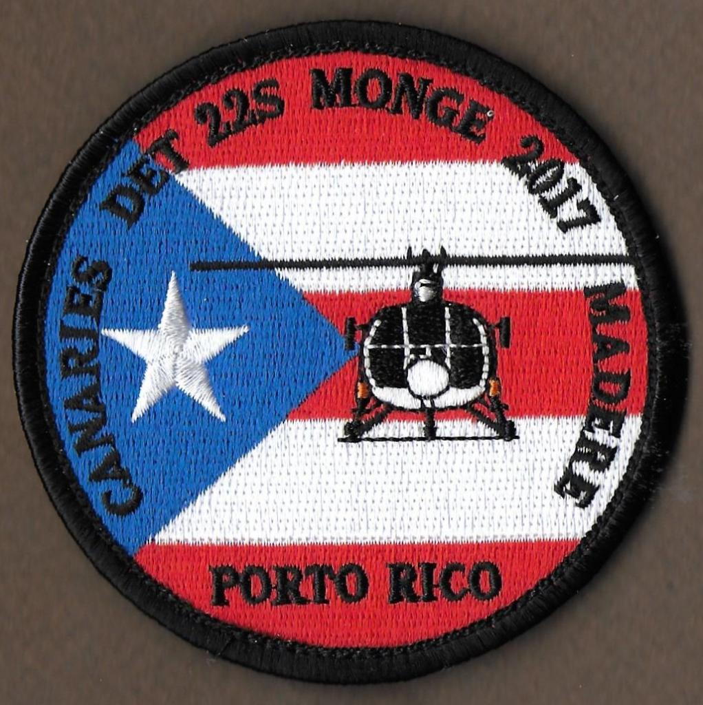 22 S - Détachement MONGE - 2017 - Canaries Porto Rico Madere