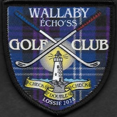 23 F - ATL 2 - WE - Wallaby Echo'ss - Golf Club - Check double Check - Lossie 2024