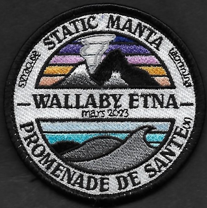 23 F - ATL 2 - WE - Wallaby Etna - mars 2023 - Static Manta - promenade de santé
