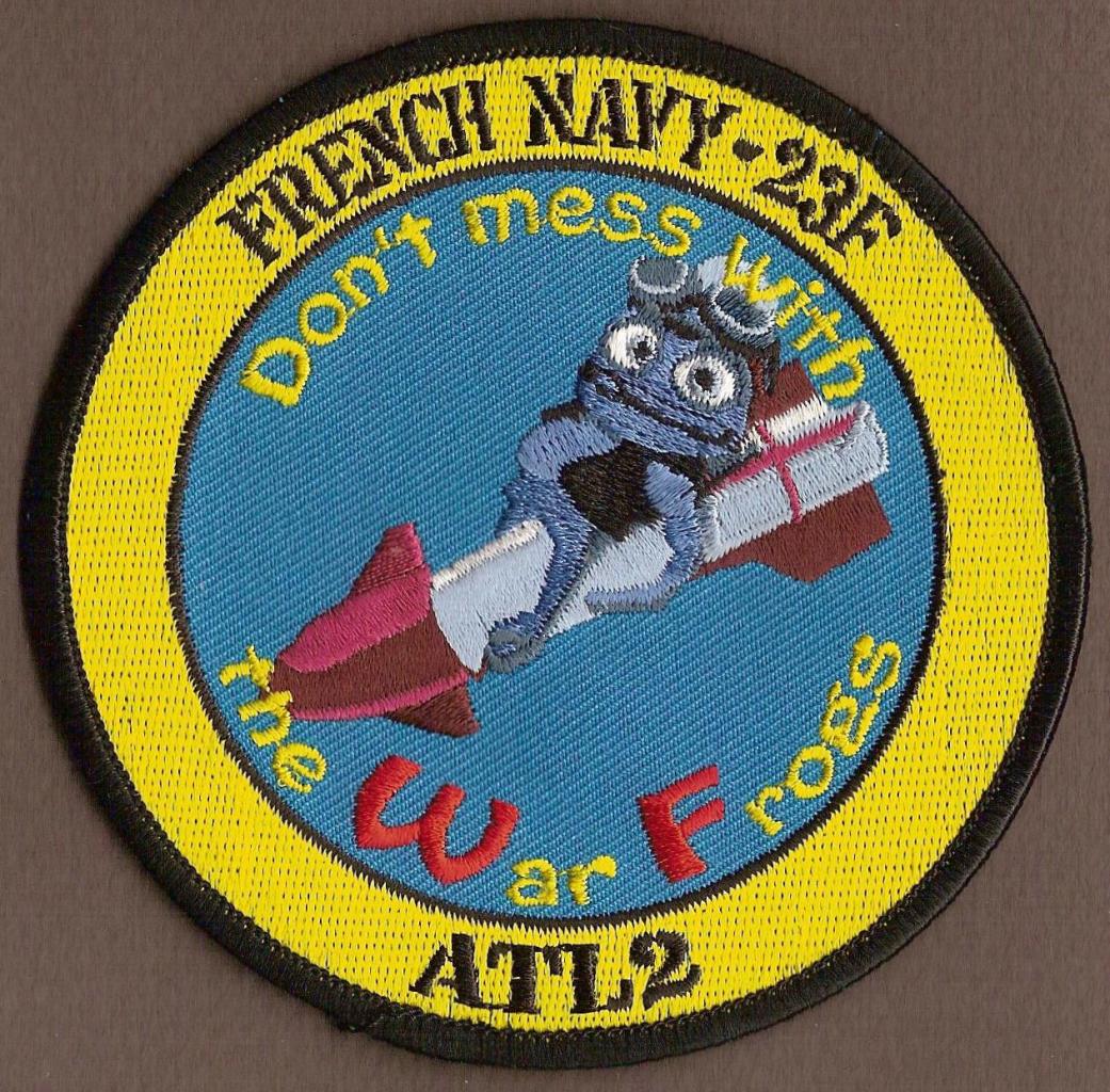 23 F - ATL 2- WF - French Navy - Don't mess with the war Frog
