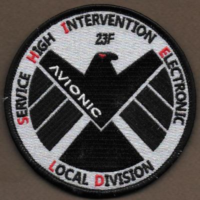 23 F - AVIONIC - Service High intervention Electronic - Local Division