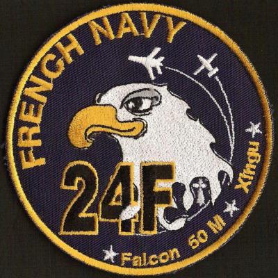 24 F - French Navy - Falcon 50 M - Xingu
