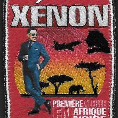 24 F - XH - Xénon H - Première alerte en afrique noire - sans lettre