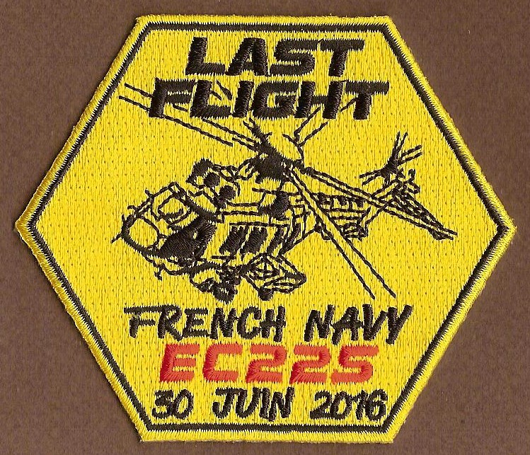 32 F - EC 225 Marine - Last flight French navy EC 225 - 30 juin 2016