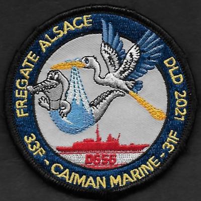 33 F - 31 F CAIMAN Marine - Frégate Alsace - DLD 2021