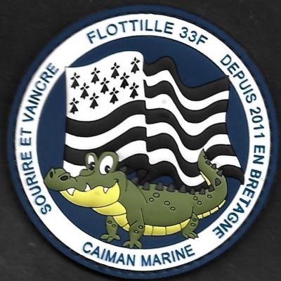 33 F - Caimans Marine - Sourire et vaincre - depuis 2011 en Bretagne - mod 1