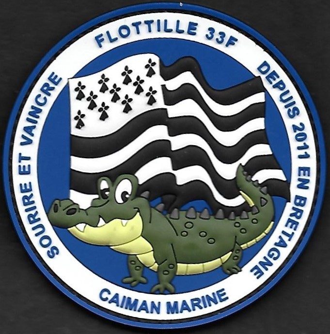 33 F - Caimans Marine - Sourire et vaincre - depuis 2011 en Bretagne - mod 2