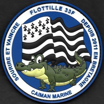 33 F - Caimans Marine - Sourire et vaincre - depuis 2011 en Bretagne - mod 2