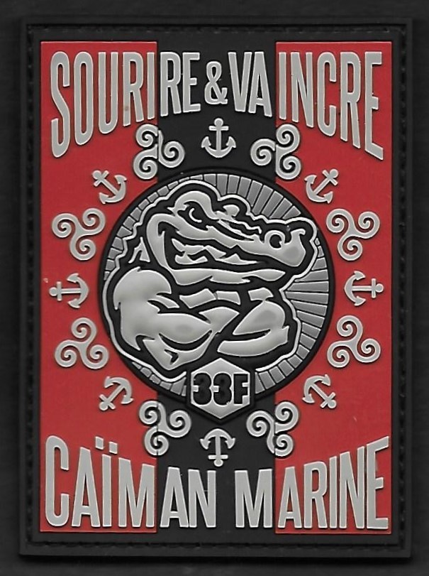 33 F - Caimans Marine - Sourire et vaincre - mod 5 - Technicien armement
