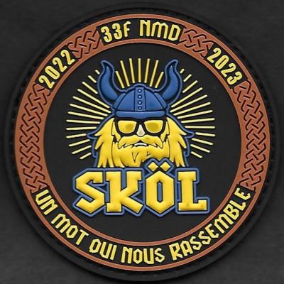 33 F - Détachement Normandie - 2022 - 2023 - Sköl - un mot qui nous rassemble