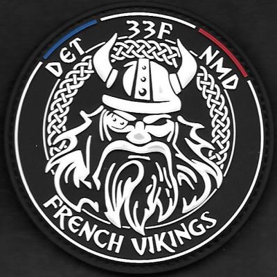 33 F - Détachement Normandie - French Vikings - mod 2 - 8,5 cm
